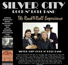 Silver City Rock N' Roll Band website screenshot, August 2007
